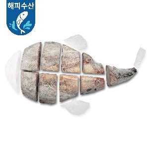 냉동아귀 손질아구 8kg 내장제거 절단 (국내산) 업소용